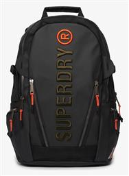 Superdry Tarp Embroidered Rucksack Black/khaki Green από το Karakikes