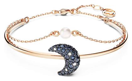 Swarovski Γυναικείο Βραχιόλι Χειροπέδα Luna Επιχρυσωμένο