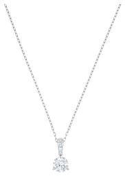 Swarovski Solitaire Κολιέ Μονόπετρο με Προσωποποίηση