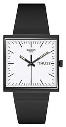 Swatch Ρολόι Μπαταρίας με Καουτσούκ Λουράκι