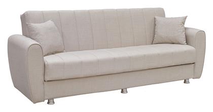 Sydney Τριθέσιος Καναπές Κρεβάτι Υφασμάτινος 210x80x75εκ.