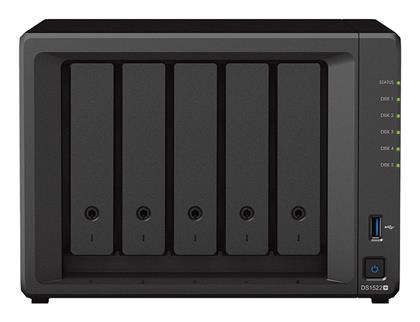 Synology DiskStation DS1522+ NAS με 5 θέσεις για HDD/M.2/SSD