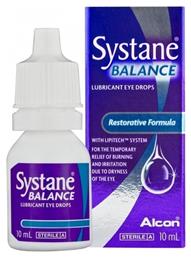 Systane Balance Οφθαλμικές Σταγόνες για Ξηροφθαλμία 10ml