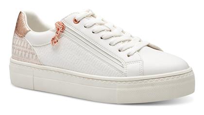 Tamaris Vegan Γυναικεία Ανατομικά Sneakers Wht / Rose Gold