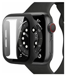 Tech-Protect Defense360 Πλαστική Θήκη με Τζαμάκι σε χρώμα για Apple Watch 44mm