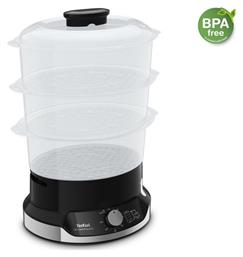 Tefal Ultracompact Ατμομάγειρας με 3 Επίπεδα Μαγειρέματος 9lt