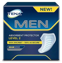 Tena Men Absorbent Protector Level 2 Ανδρικές Σερβιέτες Ακράτειας Κανονικής Ροής 4 Σταγόνες 10τμχ