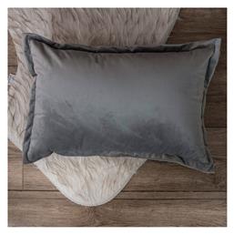 Teoran Μαξιλάρι Καναπέ Velvet 11 Silver 30x50εκ.