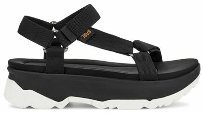 Teva Jadito Γυναικεία Σανδάλια Sporty Flatforms σε Μαύρο Χρώμα