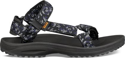 Teva Winsted Ανδρικά Σανδάλια σε Μαύρο Χρώμα