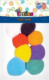 The Littlies Pom Pom 8Τμχ (0646597) από το Moustakas Toys