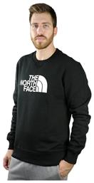 The North Face Drew Peak Ανδρικό Φούτερ Fleece Μαύρο