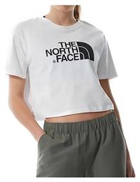 The North Face Γυναικείο Crop T-shirt Άσπρο