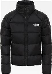 The North Face Hyalite Down Κοντό Γυναικείο Puffer Μπουφάν Αδιάβροχο για Χειμώνα Μαύρο