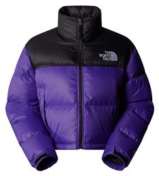 The North Face Nuptse Cropped Μπουφάν Purple