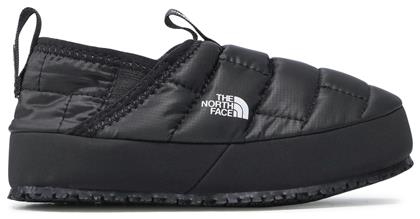 The North Face Παιδικές Παντόφλες Κλειστές Μαύρες Youth Thermoball Traction από το Epapoutsia