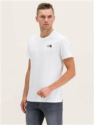 The North Face Simple Dome Ανδρικό T-shirt Λευκό Μονόχρωμο