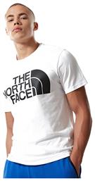 The North Face Standard Ανδρικό T-shirt Λευκό Με Στάμπα