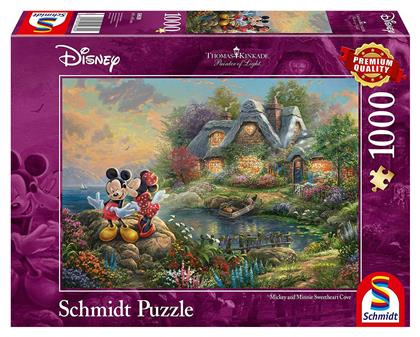 Puzzle Thomas Kinkade: Disney Mickey & Minnie 2D 1000 Κομμάτια από το Plus4u