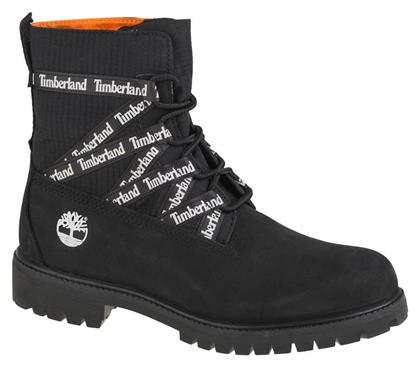 Timberland 6 Inch Premium Δερμάτινα Μαύρα Ανδρικά Αρβυλάκια