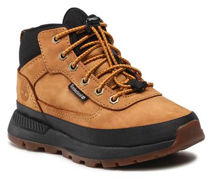 Timberland Παιδικά Μποτάκια Πεζοπορίας Field Trekker Καφέ