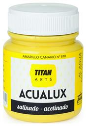 Titan Acualux Χρώμα Νερού Μεταλλικών Αποχρώσεων Amarillo Canario 810 100ml