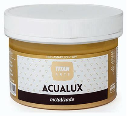 Titan Acualux Metal Μεταλλικό Χρώμα Oro Amarillo No859 250ml από το Esmarket