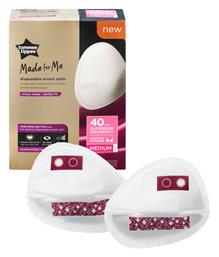 Tommee Tippee Closer To Nature Breast Pads Daily Medium 40τμχ