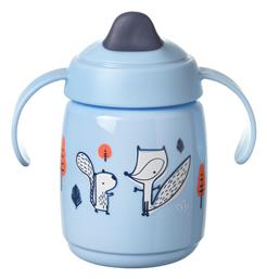 Tommee Tippee Superstar Εκπαιδευτικό Μπιμπερό Πλαστικό με Λαβές Μπλε για 6m+ 300ml