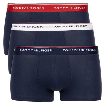 Tommy Hilfiger Ανδρικά Μποξεράκια Μπλε 3Pack