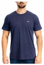 Tommy Hilfiger Ανδρικό T-shirt Navy Μπλε με Λογότυπο