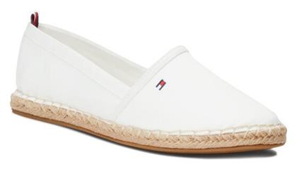 Tommy Hilfiger Basic Γυναικείες Εσπαντρίγιες σε Λευκό Χρώμα