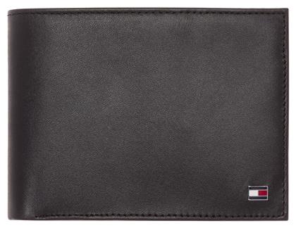 Tommy Hilfiger BIFOLD LEATHER Δερμάτινο Ανδρικό Πορτοφόλι Μαύρο από το X-ray shoes