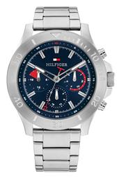 Tommy Hilfiger Bryan Ρολόι Μπαταρίας με Μεταλλικό Μπρασελέ