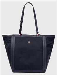 Tommy Hilfiger Γυναικεία Τσάντα Shopper Ώμου Navy Μπλε από το Modivo