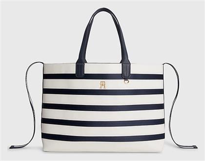 Tommy Hilfiger Γυναικεία Τσάντα Tote Χειρός Μπεζ από το X-ray shoes