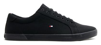 Tommy Hilfiger Harlow Ανδρικά Sneakers Μαύρα