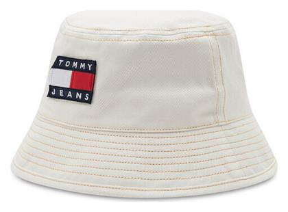 Tommy Hilfiger Υφασμάτινo Ανδρικό Καπέλο Στυλ Bucket Μπεζ από το Epapoutsia