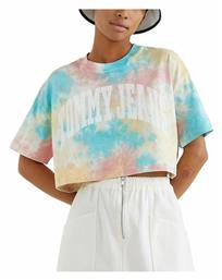 Tommy Hilfiger Κοντομάνικο Crop Top Tie Dye