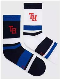 Tommy Hilfiger Παιδικές Κάλτσες Αθλητικές Navy Μπλε 2 Ζευγάρια από το Modivo