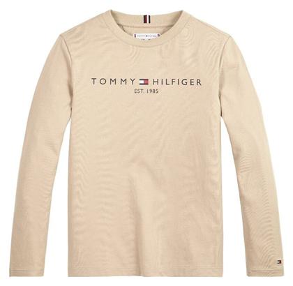 Tommy Hilfiger Παιδική Χειμερινή Μπλούζα Μακρυμάνικη Μπεζ