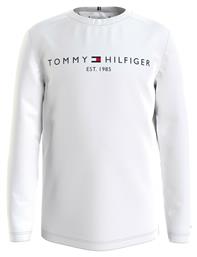 Tommy Hilfiger Παιδική Χειμερινή Μπλούζα Μακρυμάνικη Λευκή