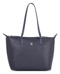 Tommy Hilfiger Poppy Γυναικεία Τσάντα Tote Χειρός Μπλε από το Epapoutsia