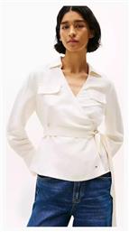 Tommy Hilfiger T-Shirt Κρεμ