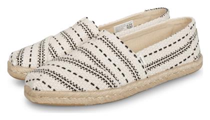 Toms Alpargatas Υφασμάτινες Γυναικείες Εσπαντρίγιες σε Μπεζ Χρώμα