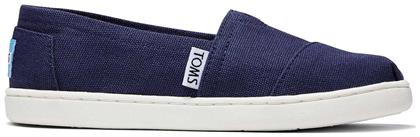 Toms Παιδικές Εσπαντρίγιες Slip-On Navy Μπλε Alpargata από το Cosmossport