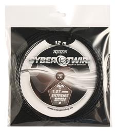 Topspin Cyber Twirl Tennis String (1.27mm, 12m) Black από το E-tennis