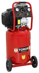 Toros Monoblock Μονοφασικό Κομπρεσέρ Αέρος με Ισχύ 2.5hp και Αεροφυλάκιο 50lt