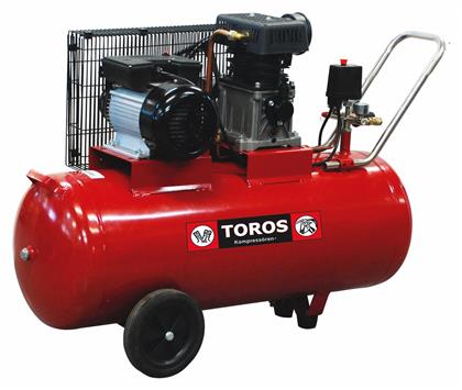 Toros ZA65-100 Μονοφασικό Κομπρεσέρ Αέρος με Ισχυ 3hp και Αεροφυλάκιο 100lt