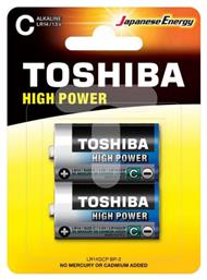 Toshiba High Power LR14GCP BP-2 C 1.5V 2τμχ από το Polihome